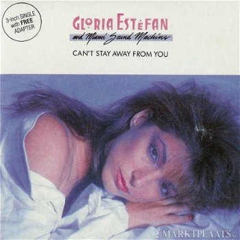 Gloria Estefan And Miami Sound Machine - Can't Stay Away From You 3 Track CDSingle - 1