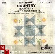 DMC Mini motif Quilt Square Kruissteek - 1