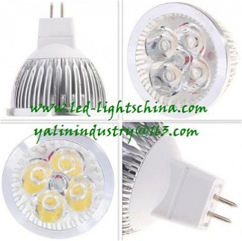 GU10 dimbare LED spot lamp, high power MR16/E27 spotlight - 2