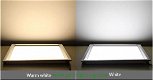 vierkante LED-paneel downlight, superslanke SMD beneden licht, 18W plafondlamp - 2 - Thumbnail