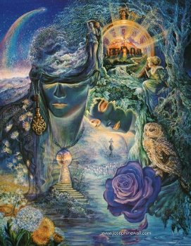 Josephine Wall - Key to Eternity - 1000 Stukjes Nieuw - 1