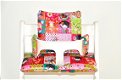 Gecoate stoelverkleiner kussen voor stokke tripp trapp kinderstoel 'oilily'! - 6 - Thumbnail