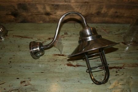 Vermont muurlamp wandlamp antiek zilver - 2