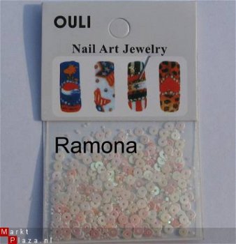 200 nail art shapes 1 Strass rondjes nagels Gel / Acryl - 1