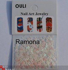 200 nail art shapes 1 Strass rondjes nagels Gel / Acryl