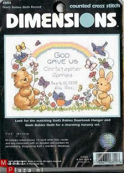 God`s Babies counted cross stitch Dimensions 6802 - 1