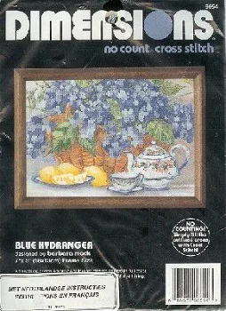 Blue Hydrangea Dimensions 6654 - 1