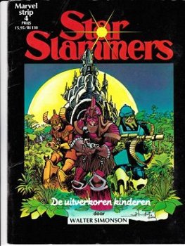 Marvelstrip 4 Star Slammers de uitverkoren kinderen - 0