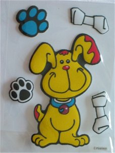 puffy embellishments dog