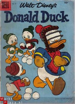 Donald Duck us comics nummer 51 en 52 uit 1957 - 1
