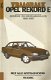 PH OLving; Vraagbaak Opel Rekord E - 1 - Thumbnail