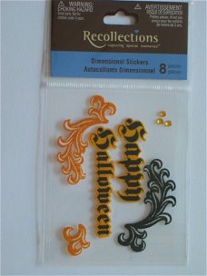 Recollections embellishments Happy Halloween