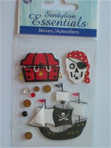 Sandylion embellishments pirates