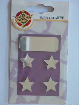 Make Me embellishments star mirrors - 1