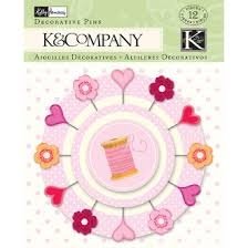 K&Company decorative pins - 1