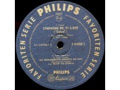 Haydn‎-Oxford(Otterloo) & Mozart-Haffner(Lehmann) Cover Paul Huf- Vinyl Philips ‎ S 04008L - 3