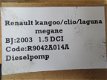 Renault Kangoo 1.5 DCI 2003 Dieselpomp Code R9042A014A - 3 - Thumbnail