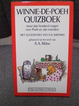 Winnie de Poeh Quizboek meer dan honderd vragen over Poeh en zijn vrienden - 1