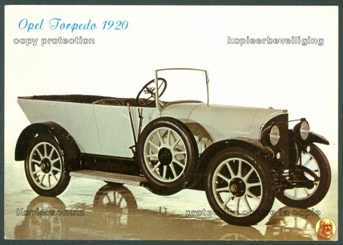 DUITSLAND Opel Torpedo 1920 - 1