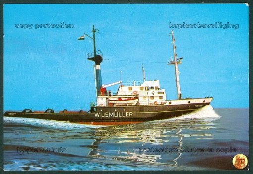 NEDERLAND Wijsmüller - motorsleepboot Friesland - 1