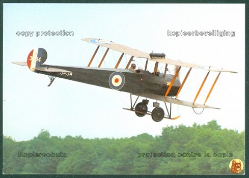 GROOT BRITTANNIE AVRO 504K 1913 - 1