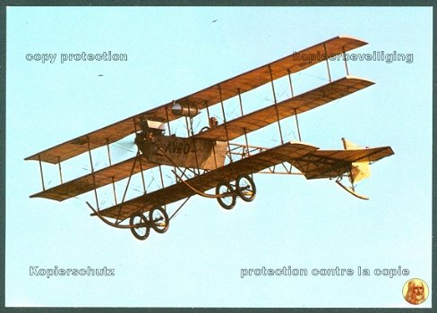 GROOT BRITTANNIE AVRO Triplane IV 1910 - 1