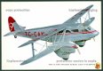 GROOT BRITTANNIE De Havilland DH 89 Dragon Rapide 1934, in kleurenschema Turkije - 1 - Thumbnail