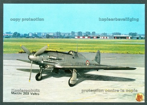 ITALIE Macchi MC-205 (dus niet 203) Veltro 1942 (2) - 1