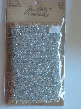 Tim Holtz idea-ology tinsel silver - 1