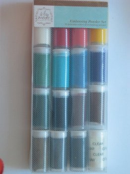 Hampton art embossing powder set - 1