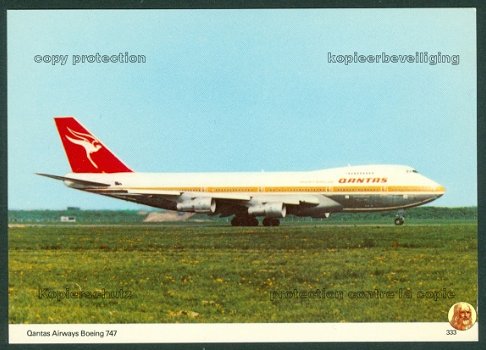 AUSTRALIE Quantas Airways - Boeing 747 - 1