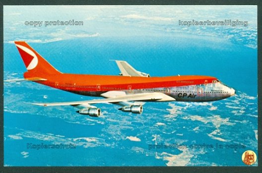 CANADA CP Air Canadian Pacific Air Lines - Boeing 747 - 1
