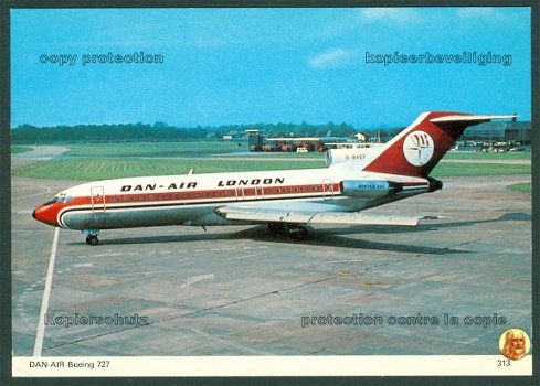 DENEMARKEN Dan-Air London - Boeing 727 - 1