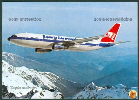 DUITSLAND Bavaria Germanair - Airbus A300B4 - 1