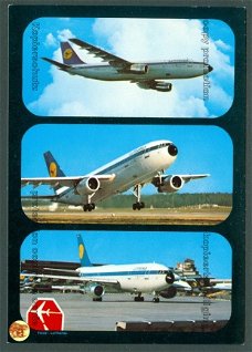 DUITSLAND Lufthansa - 3x Airbus A300A (voorzijde v2)