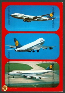 DUITSLAND Lufthansa - 3x Boeing 747D