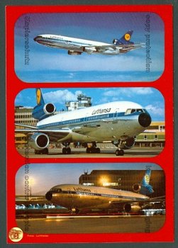 DUITSLAND Lufthansa - 3x McDonnell Douglas DC-10 - 1