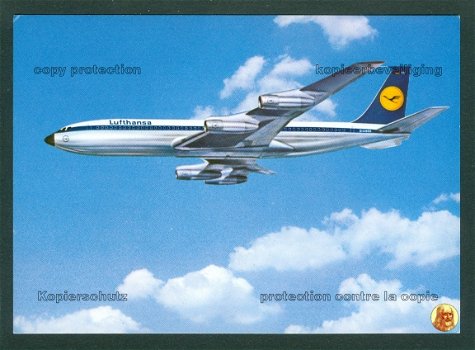 DUITSLAND Lufthansa - Boeing 707 - 1