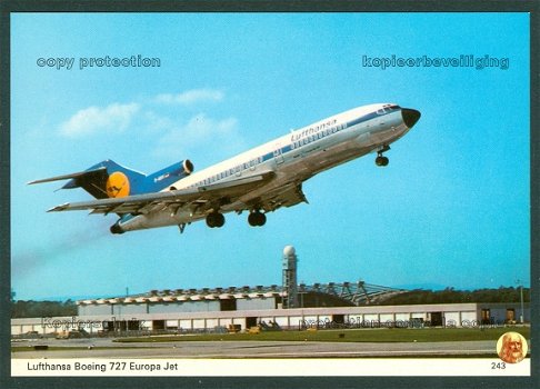DUITSLAND Lufthansa - Boeing 727 - 1