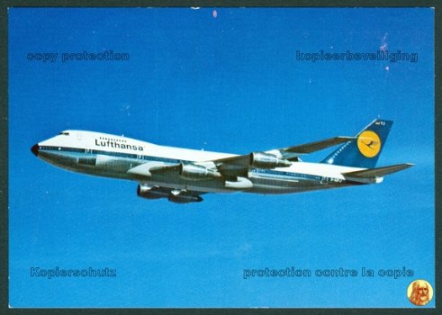 DUITSLAND Lufthansa - Boeing 747D - 1