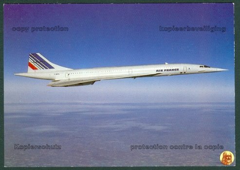 FRANKRIJK Air France - BAC-Aerospatiale Concorde, vliegend - 1