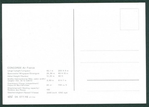 FRANKRIJK Air France - BAC-Aerospatiale Concorde, vliegend - 2