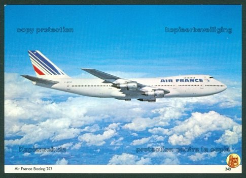 FRANKRIJK Air France - Boeing 747 - 1