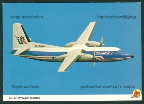 GROOT BRITTANNIE Air UK - Fokker Friendship F27 - 1