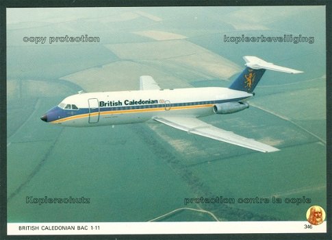 GROOT BRITTANNIE British Caledonian Airways - BAC 1-11 200 Series - 1