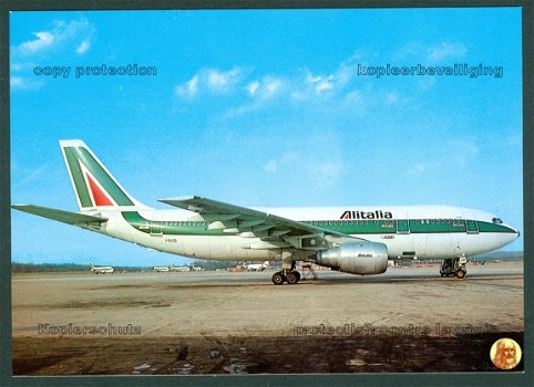ITALIE Alitalia - Airbus A300B4-203 - 1