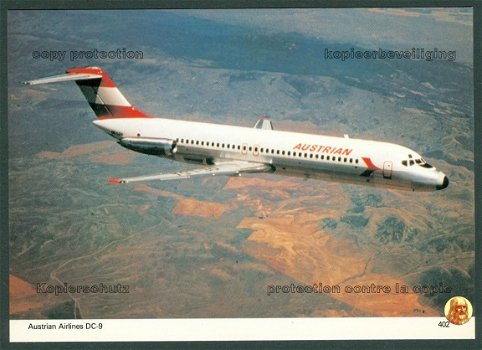 OOSTENRIJK Austrian Airlines - DC-9 - 1