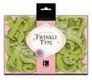 SALE! NIEUW Twinkle Type Jade Glitter Alphabet ChipBox K&Company - 1 - Thumbnail