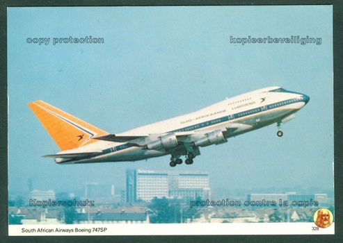 ZUID-AFRIKA South African Airways - Boeing 747SP - 1