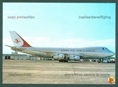 ZUID-KOREA KAL Korean Air Cargo - Boeing 747-2B5F - 1